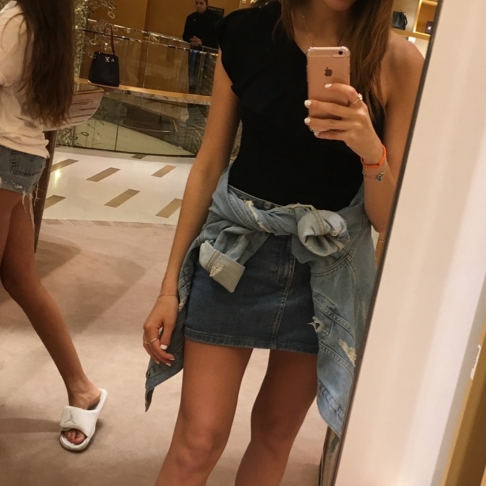 Urban outfitters jean skirt